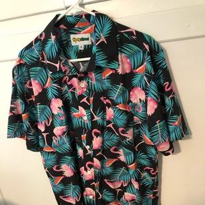 Tipsy Elves XL Short Sleeve Hawaiian Shirt